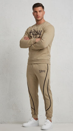 ZC SIGNATURE PIPING TECH-FLEECE TRACK SUIT