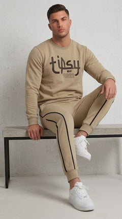 ZC SIGNATURE PIPING TECH-FLEECE TRACK SUIT