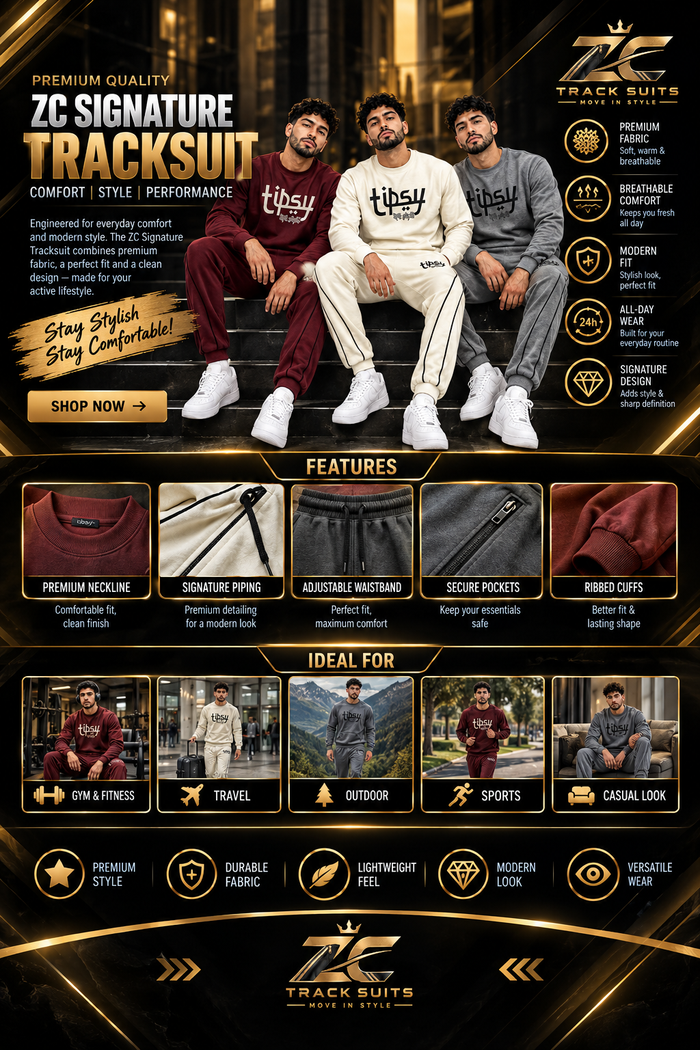 ZC SIGNATURE TRACK SUIT