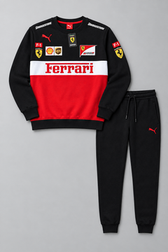ZC FORMULA RACING BLOCK SWEASUIT