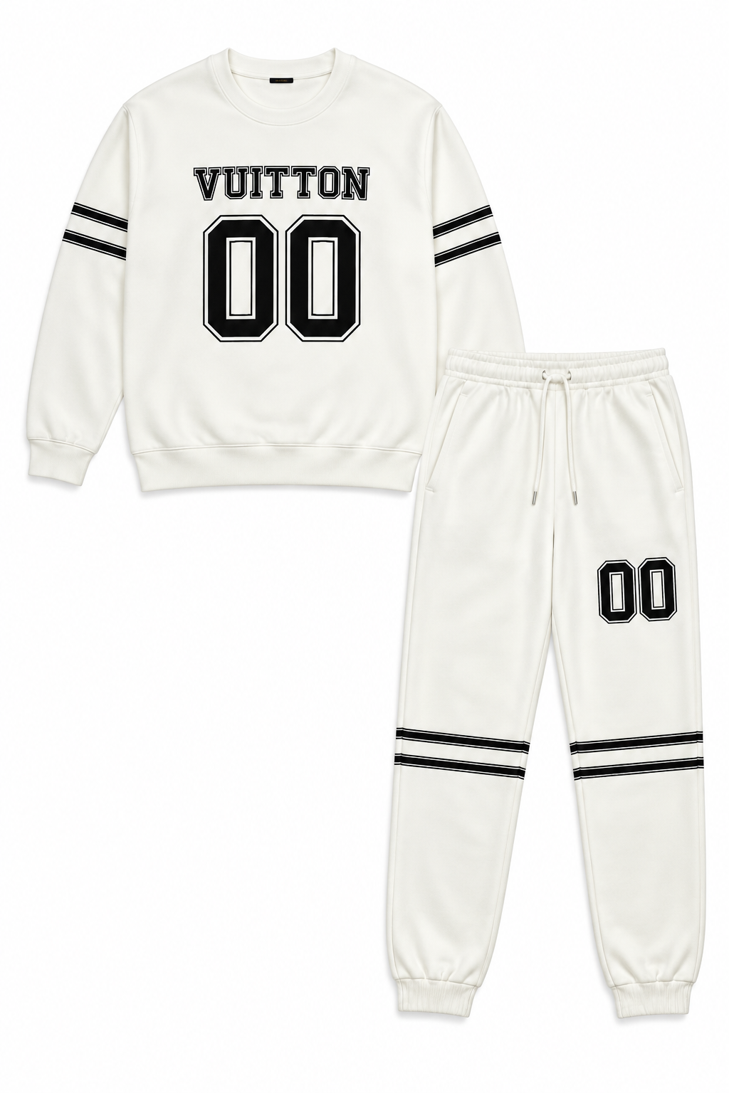 ZC COLLECTION DOUBLE-STRIPE SWEATSUIT
