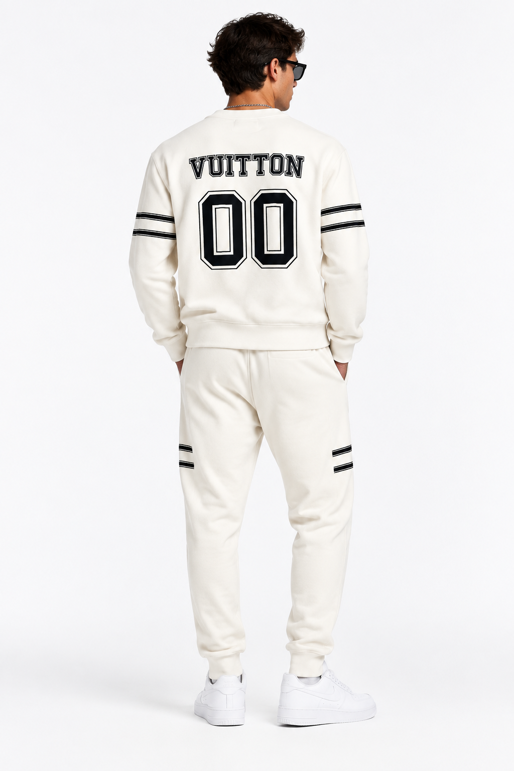 ZC COLLECTION DOUBLE-STRIPE SWEATSUIT