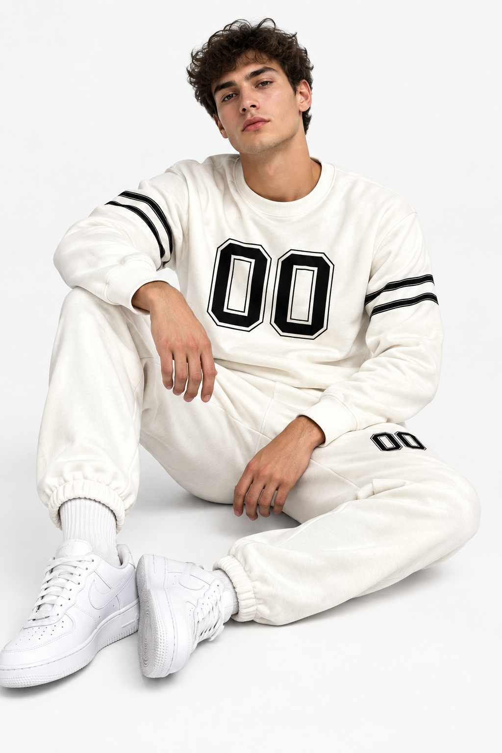 ZC COLLECTION DOUBLE-STRIPE SWEATSUIT